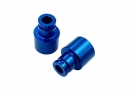Hardware Fittings - All kinds cheap Custom CNC machined turned small aluminum metal pipe fitting bushing sleeve nuts bolts 